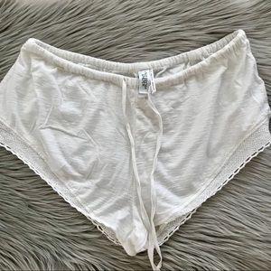 Out From Under white shorts